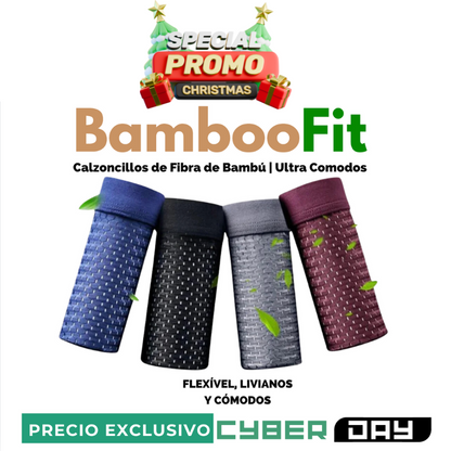 Calzoncillos de Fibra de Bambú | BambooFit- [🔥PAGA 4 - LLEVA 8🔥] Colores Surtidos