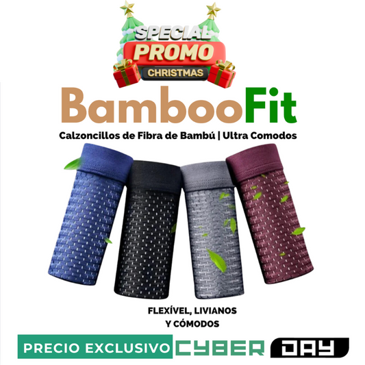 Calzoncillos de Fibra de Bambú | BambooFit- [🔥PAGA 4 - LLEVA 8🔥] Colores Surtidos