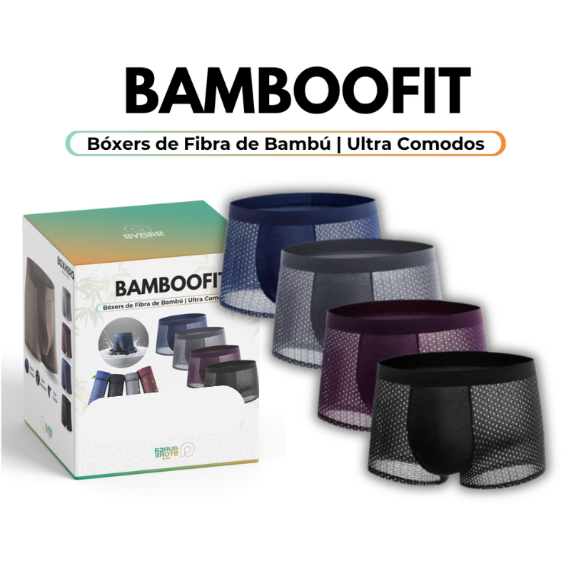 Calzoncillos de Fibra de Bambú | BambooFit- [🔥PAGA 4 - LLEVA 8🔥] Colores Surtidos