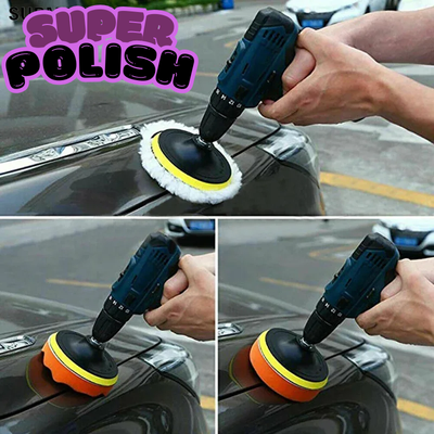 SUPER POLISH ® - Kit para Taladro Discos Para Polichar 🫧✨ - 11 Piezas