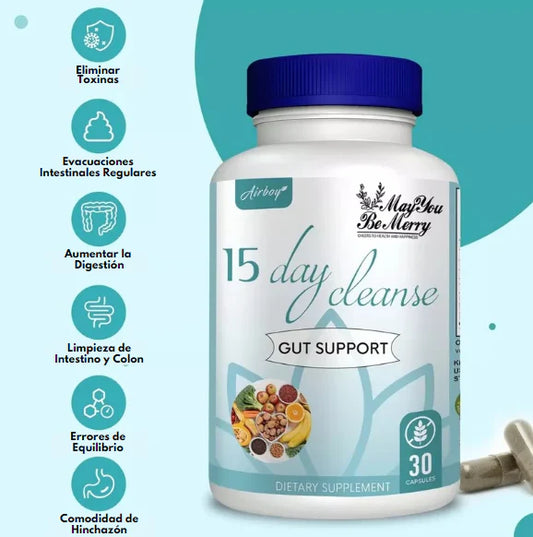 Detox Intestinal de 15 Días 🍃- 30 Capsulas