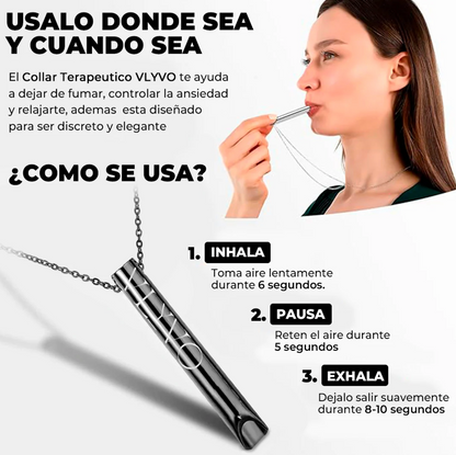 | Vlyvo | Collar Terapéutico para Dejar de Fumar