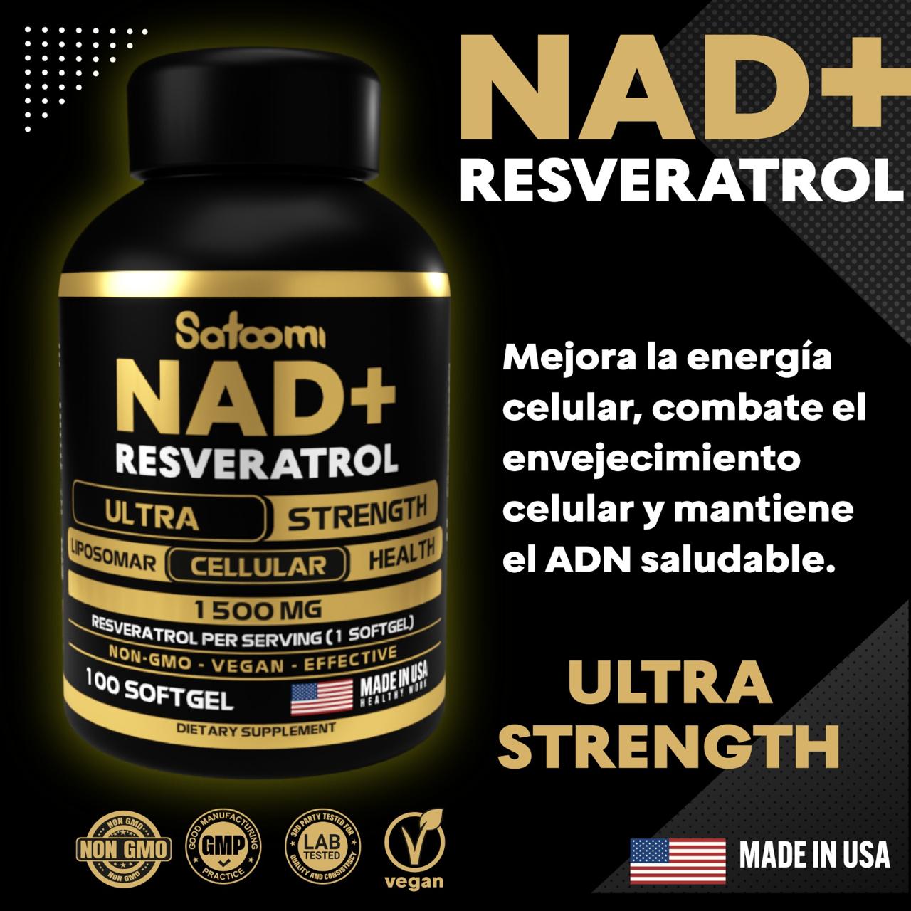 NAD + Resveratrol 🍇