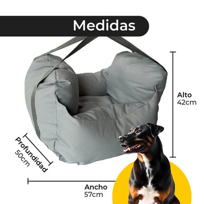 SafeSeat™ Asiento De Auto Para Mascotas 🐕‍🦺🚘- Ideal para razas pequeñas