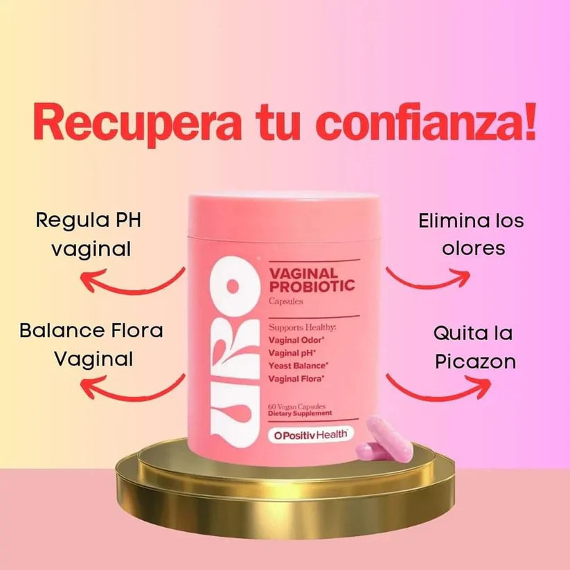 URO - PROBIOTICOS VAGINALES (Orales)🌸- 60 Capsulas