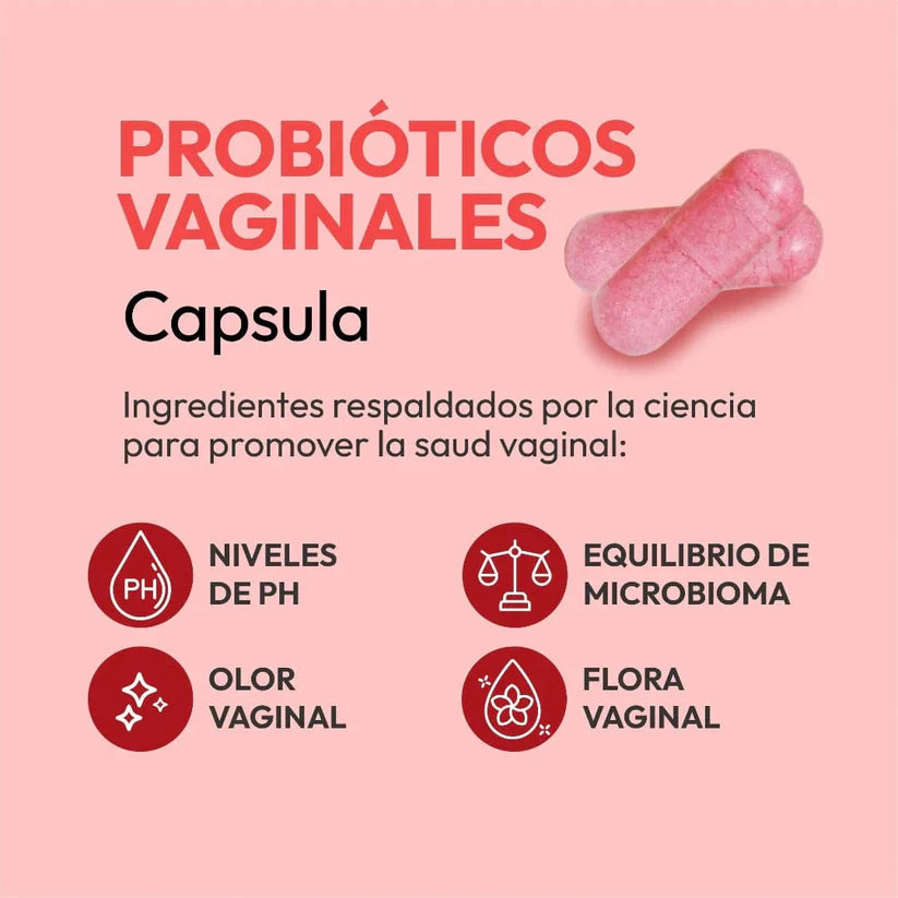 URO - PROBIOTICOS VAGINALES (Orales)🌸- 60 Capsulas